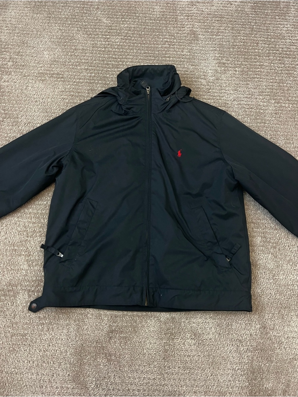 Polo Ralph Lauren Vintage Fleece Lined Hooded Jacket